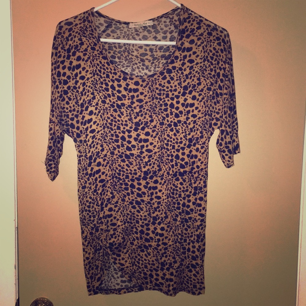 Leopard print Tunic